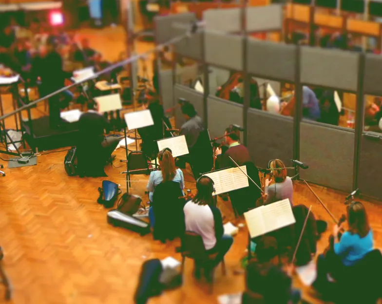 Orchestra at Abbey Road Studios